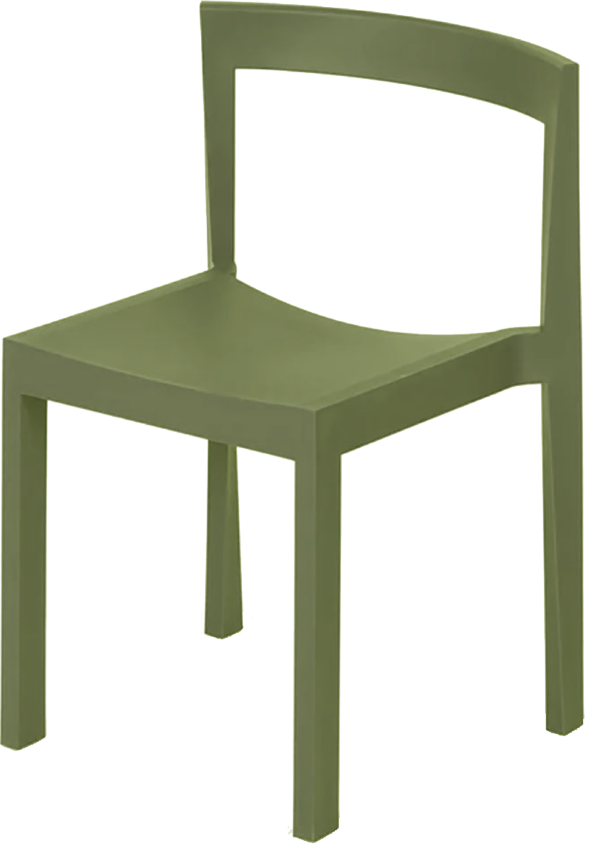 Chaise Cubik Vert avocat