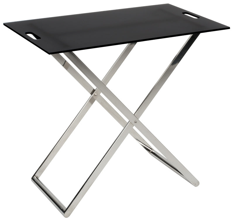 Desserte Kross inox - givré smoke