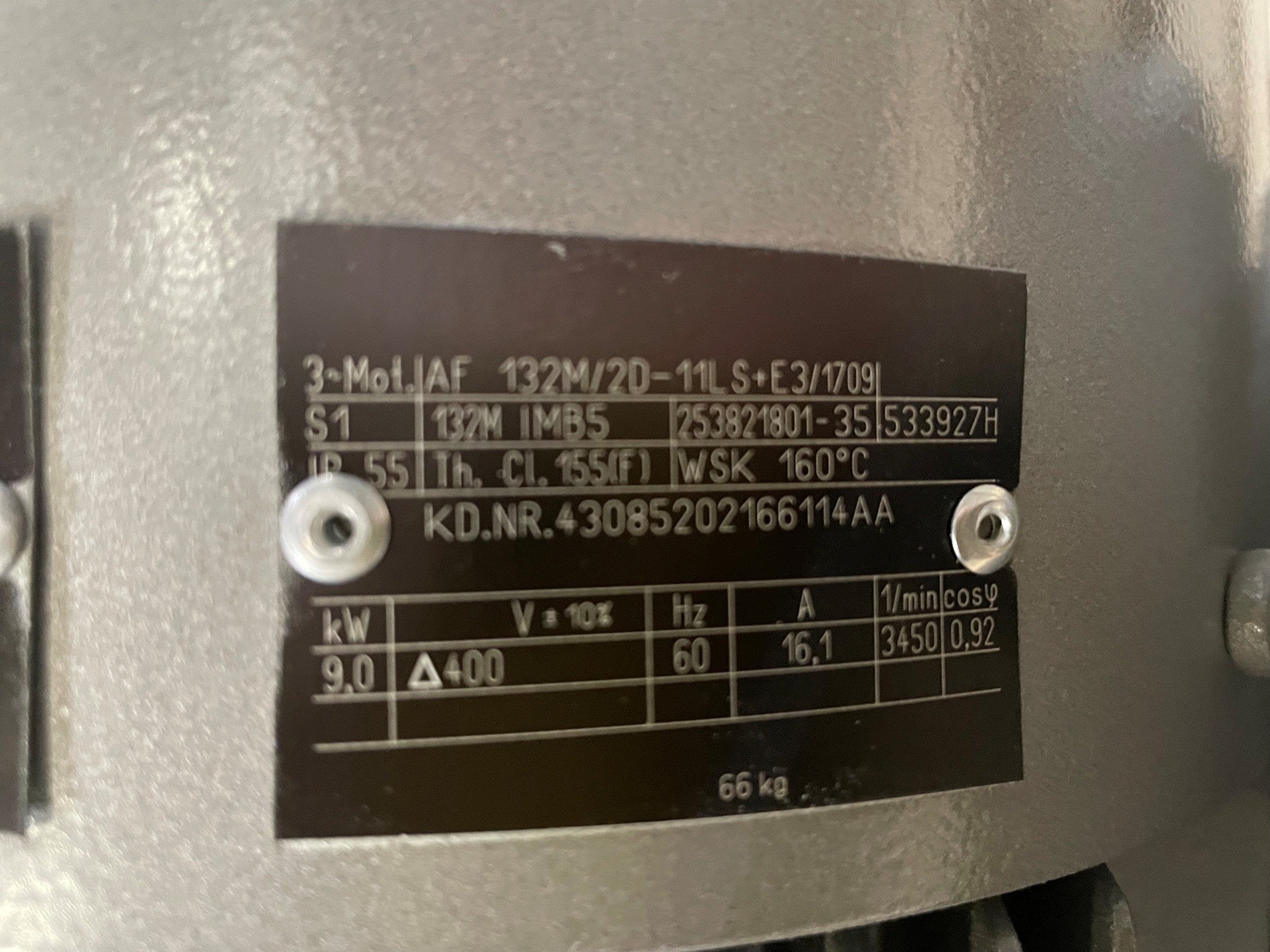 Pompe à vide industrielle