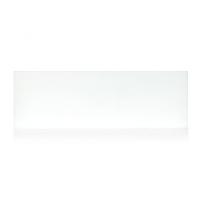 Plaques givrées white 10x30 cm