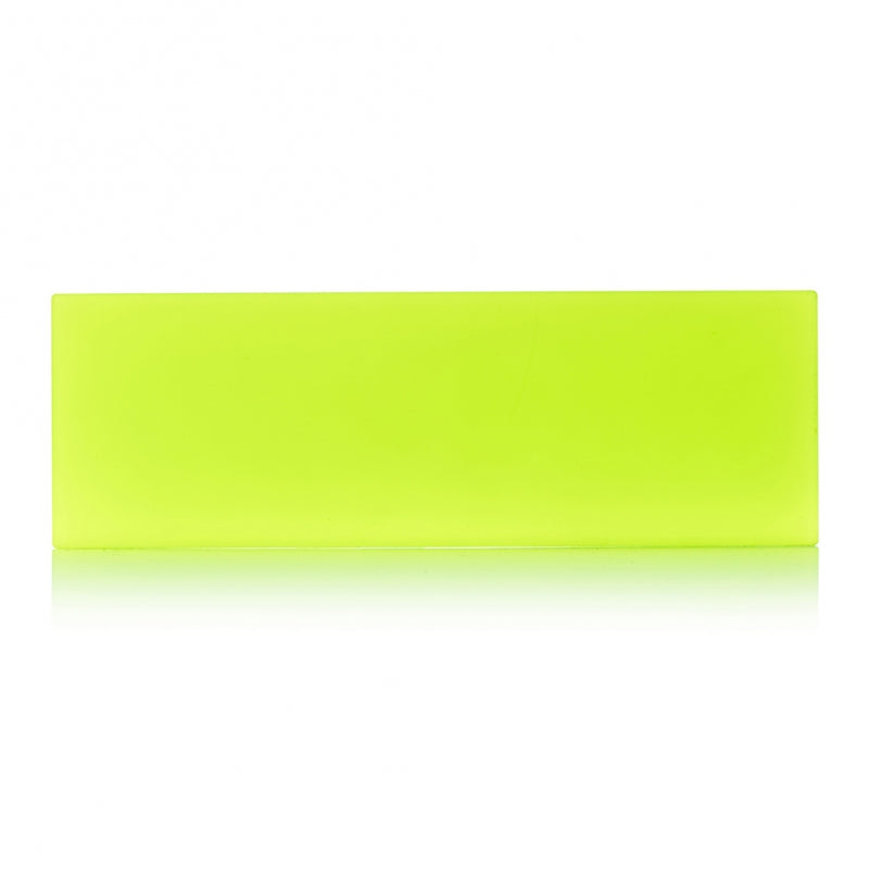 Plaques givrées lime 10x30 cm