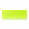 Plaques givrées lime 10x30 cm