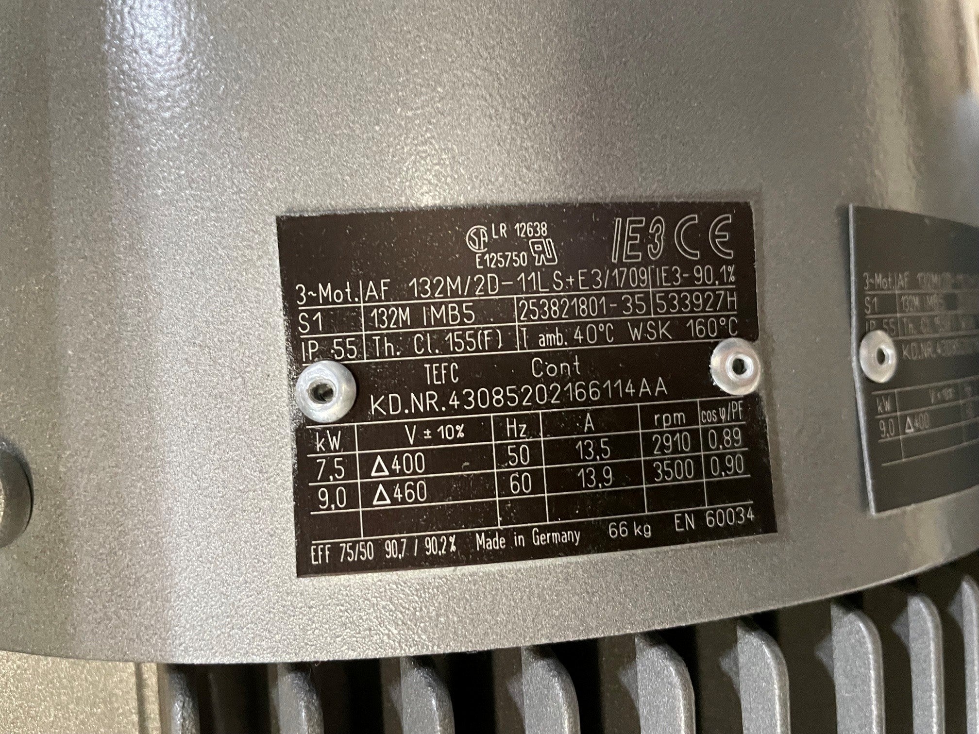 Pompe à vide industrielle