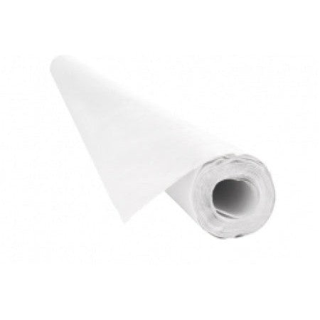 Nappe papier 120x1000 blanc le rouleau