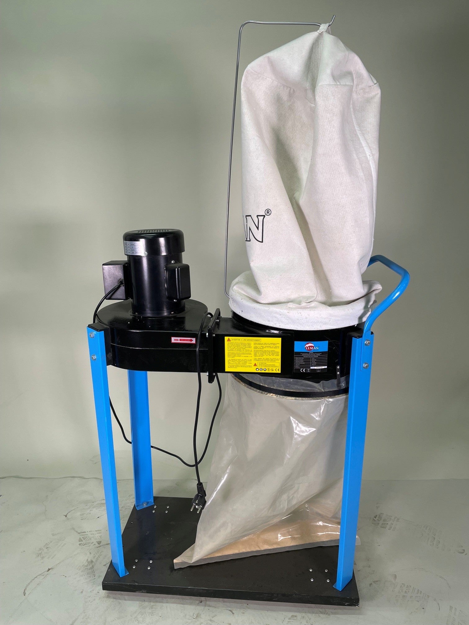 Aspirateur à copeaux d'atelier Leman LOASP060 – 60L – 750W