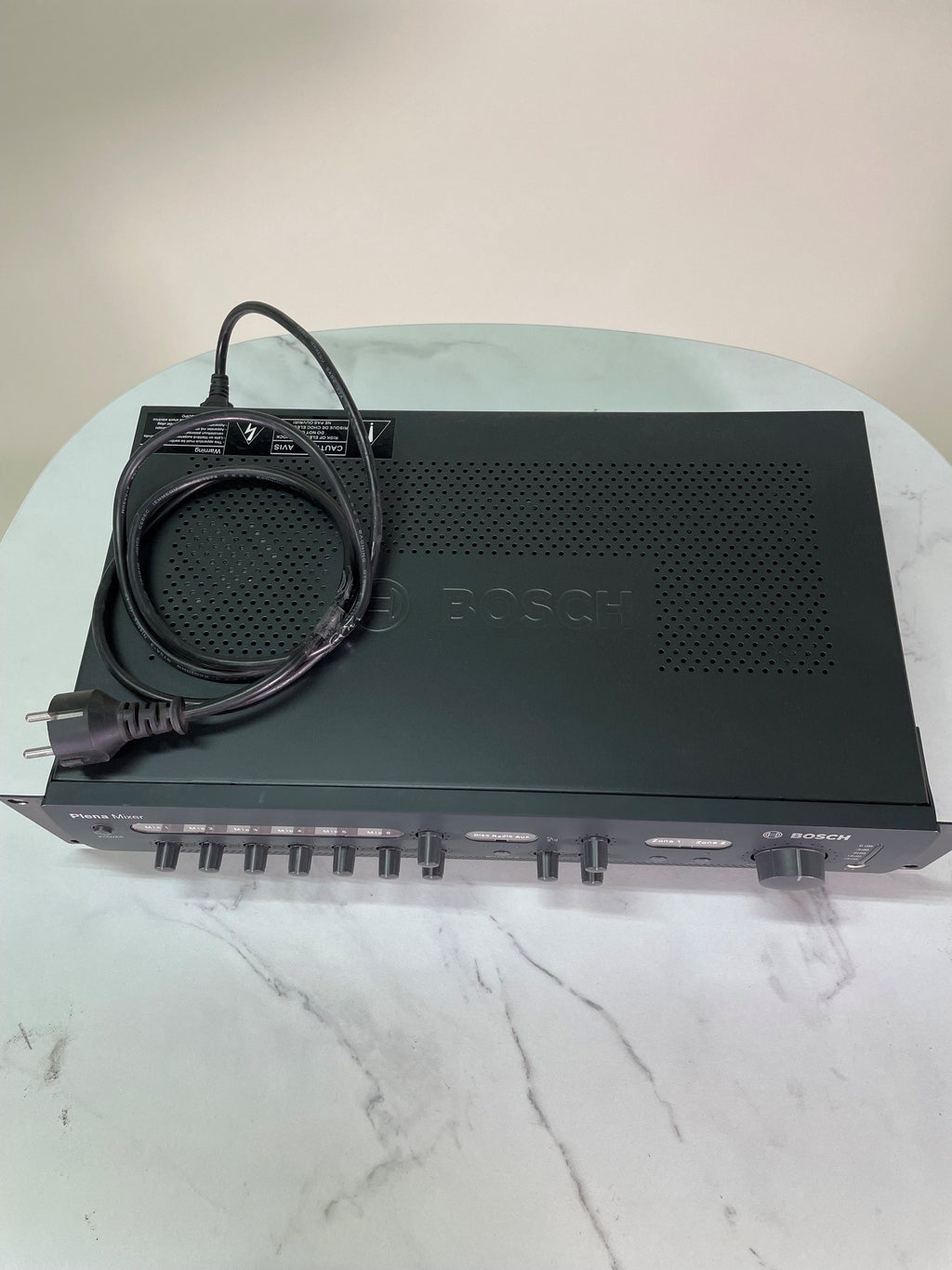 Mélangeur Bosch Plena PLE-10M2-EU – 2 zones / 6 micros / 100V