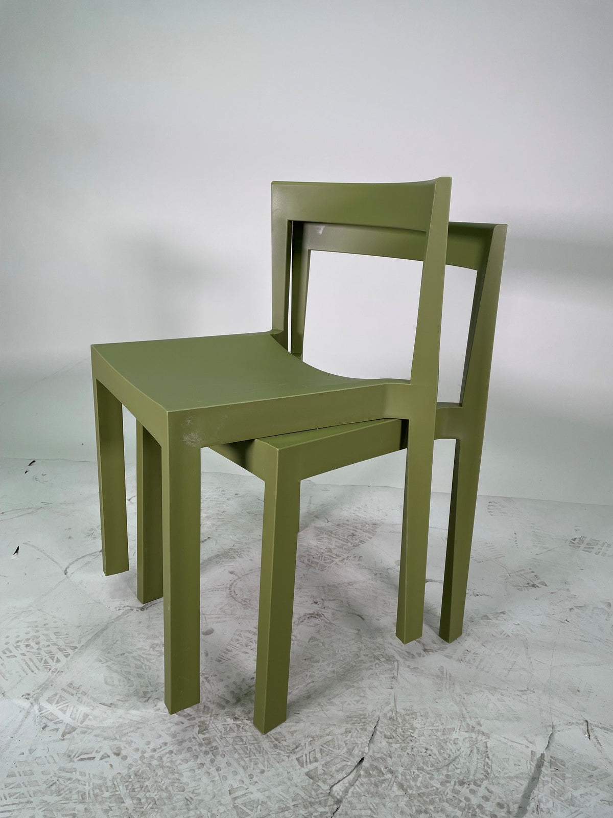 Chaise Cubik Vert avocat