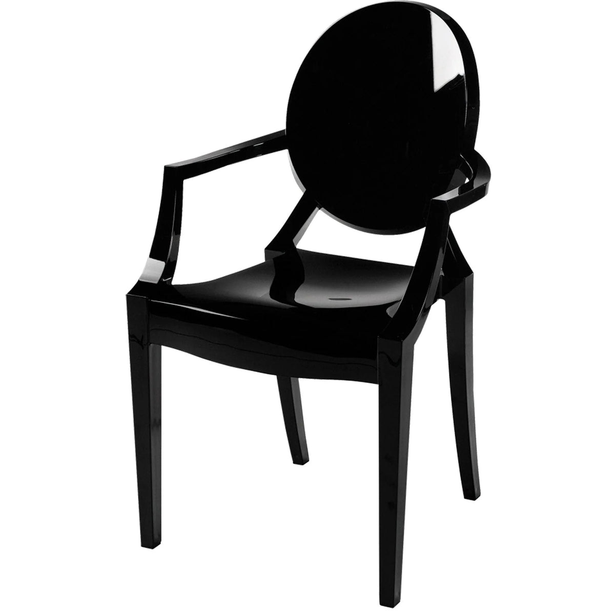 Chaise Louis Ghost- Noir