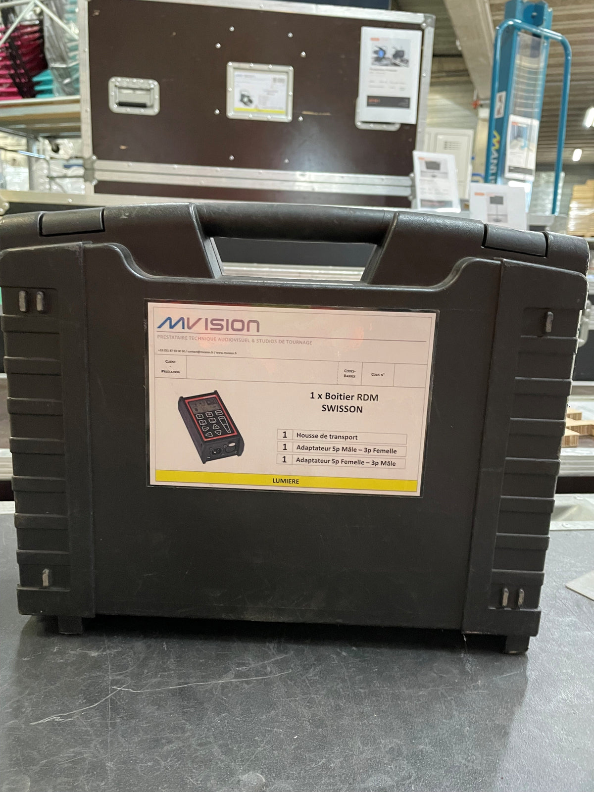 Contrôleur / Checker RDM Swisson XMT350