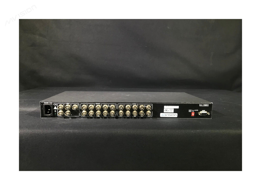 Distributeur amplificateur RGBHV DA4 Extron – 1 entrée / 4 sorties