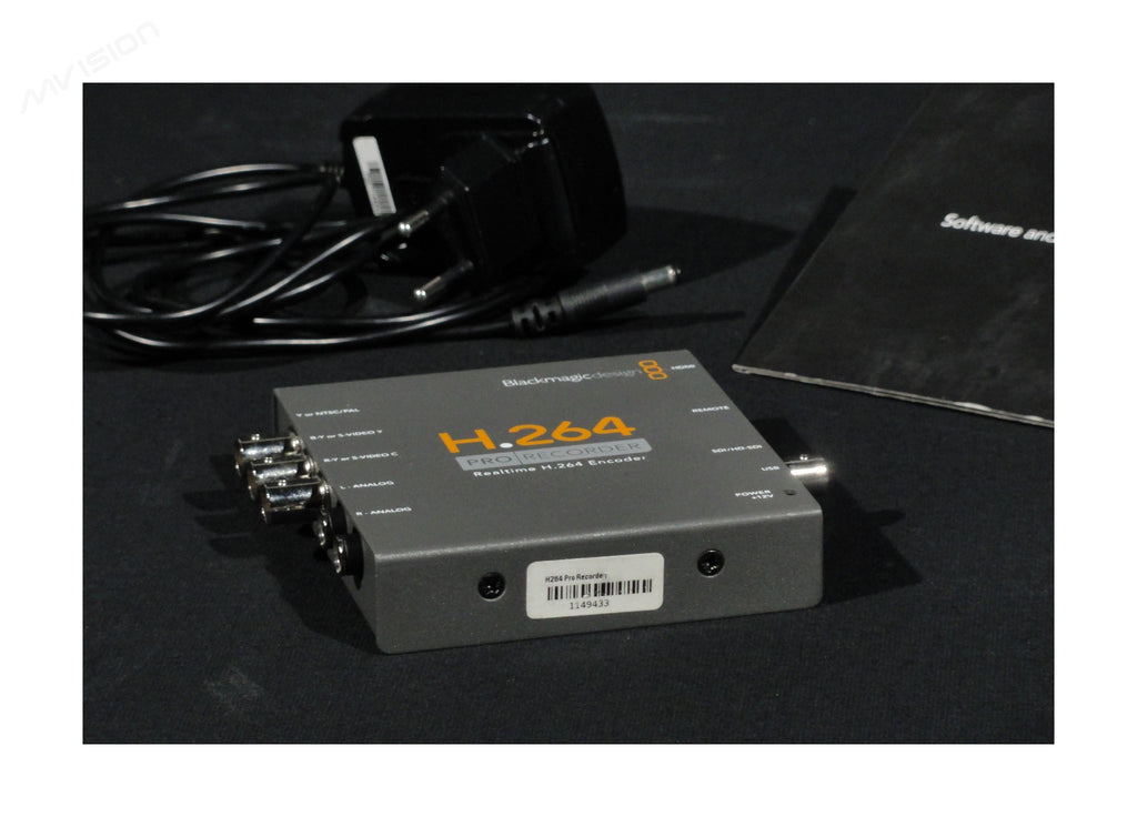 Blackmagic H.264 Pro Recorder – Encodeur H.264 SD/HD – 1 flux