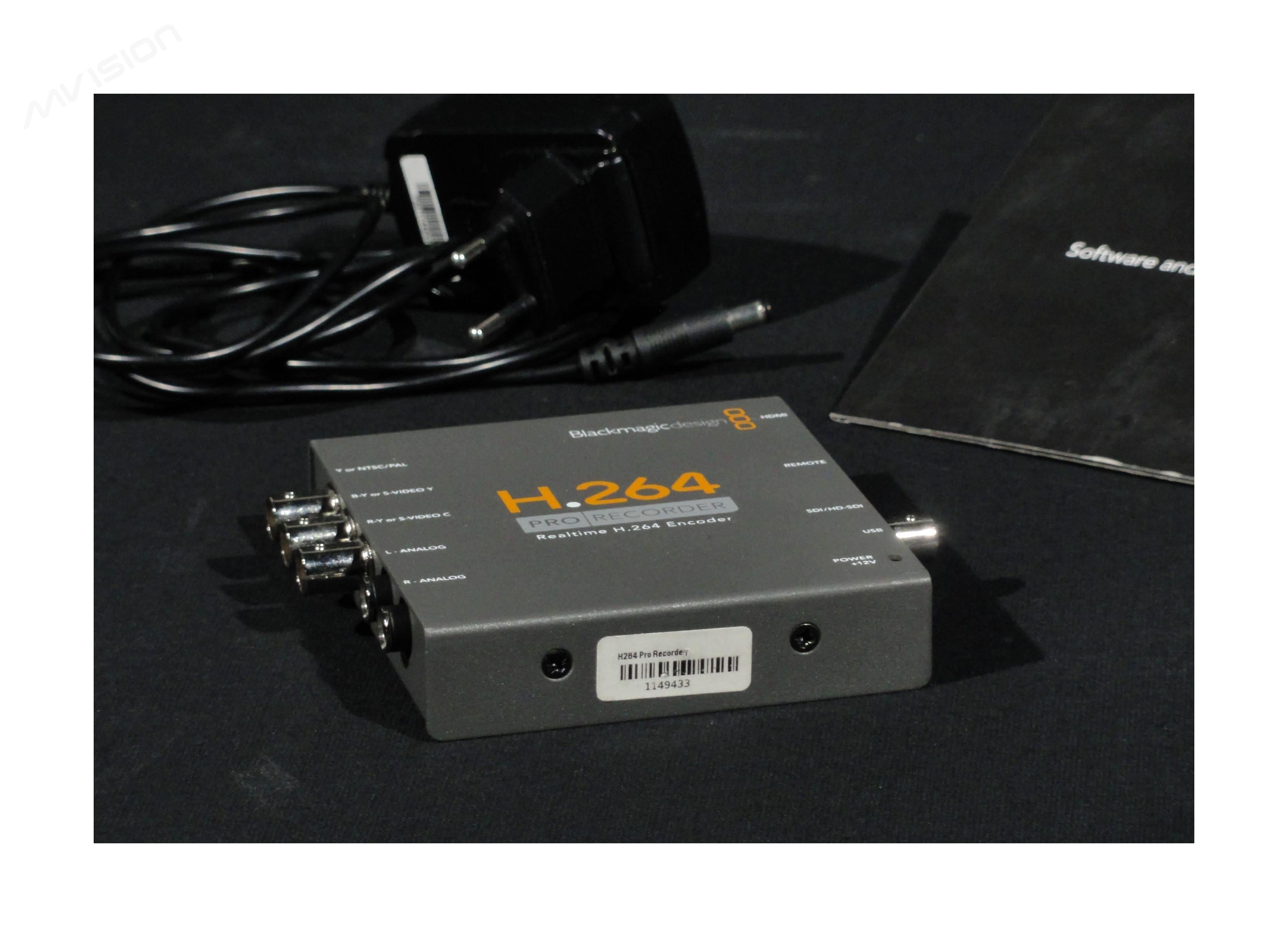 Blackmagic H.264 Pro Recorder – Encodeur H.264 SD/HD – 1 flux