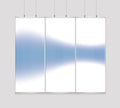 Kakémono Triptyque Suspendu — Design Technologie 1 | 255 x 220 cm