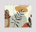 Kakémono Triptyque Suspendu — Design Jungle 2  | 255 x 220 cm