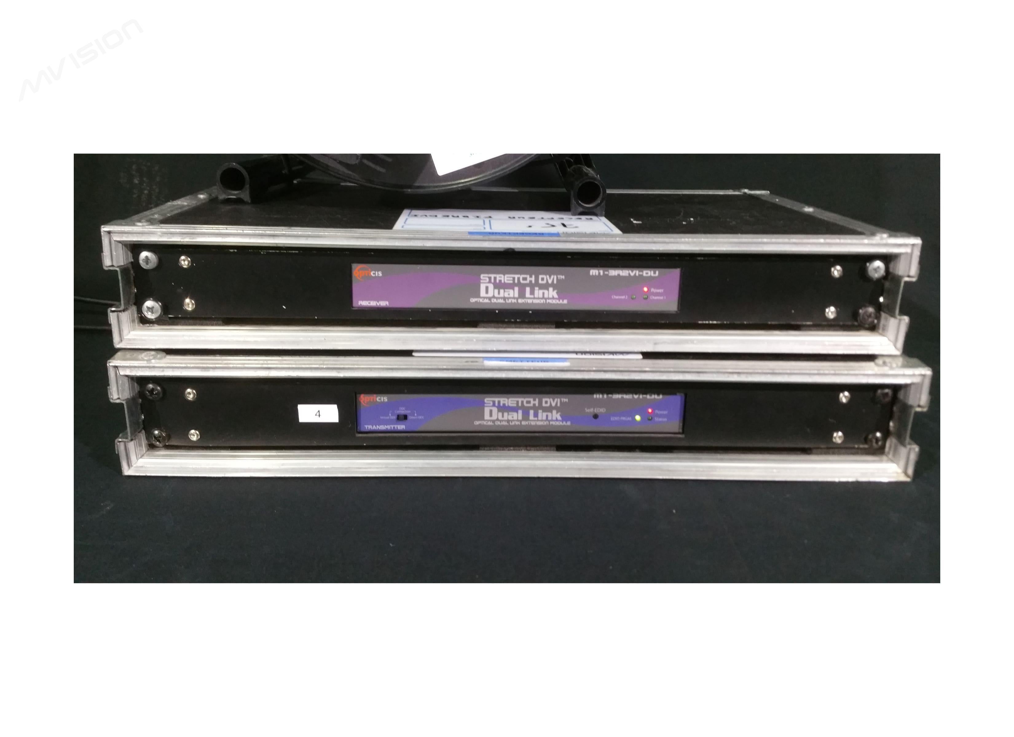 Kit émetteur / récepteur DVI Dual Link sur fibre – Tx/Rx
