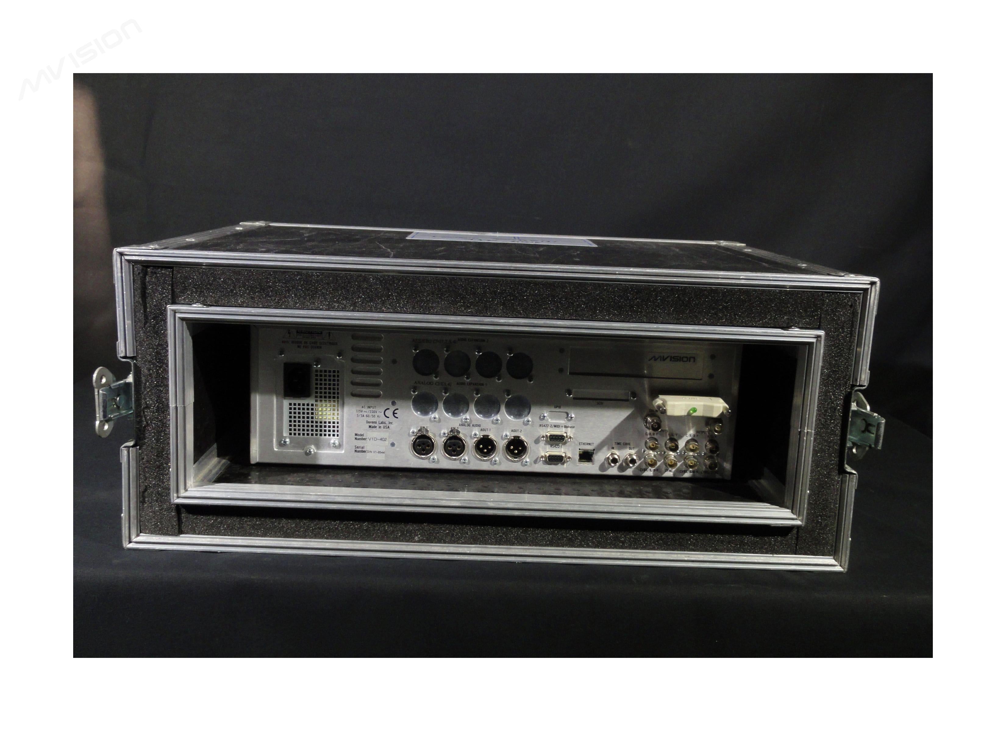 Lecteur DOREMI V1D-402 – Lecteur vidéo professionnel avec Flight-Case