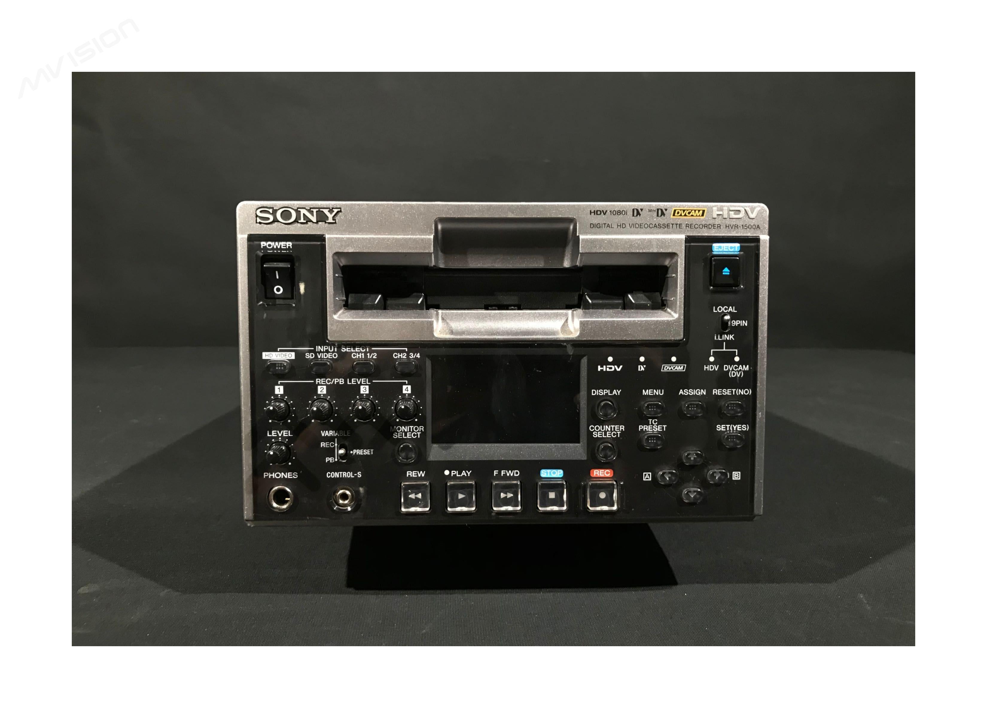 Sony HVR-1500 – Lecteur / Enregistreur HDV / DVCAM / DV avec HD-SDI