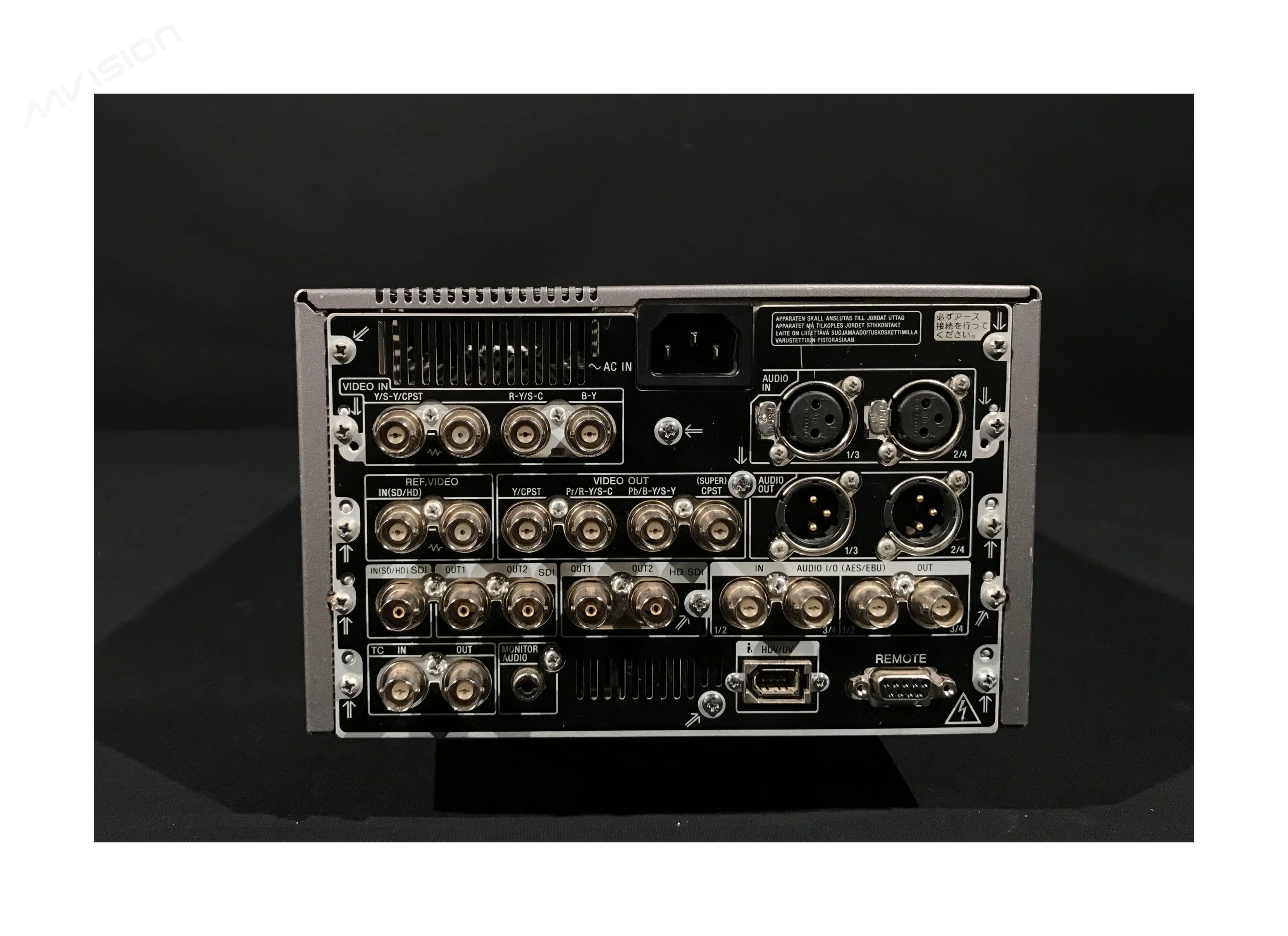 Sony HVR-1500 – Lecteur / Enregistreur HDV / DVCAM / DV avec HD-SDI