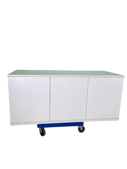 Meuble bas 3 portes verrouillables – Rangement bureau/atelier