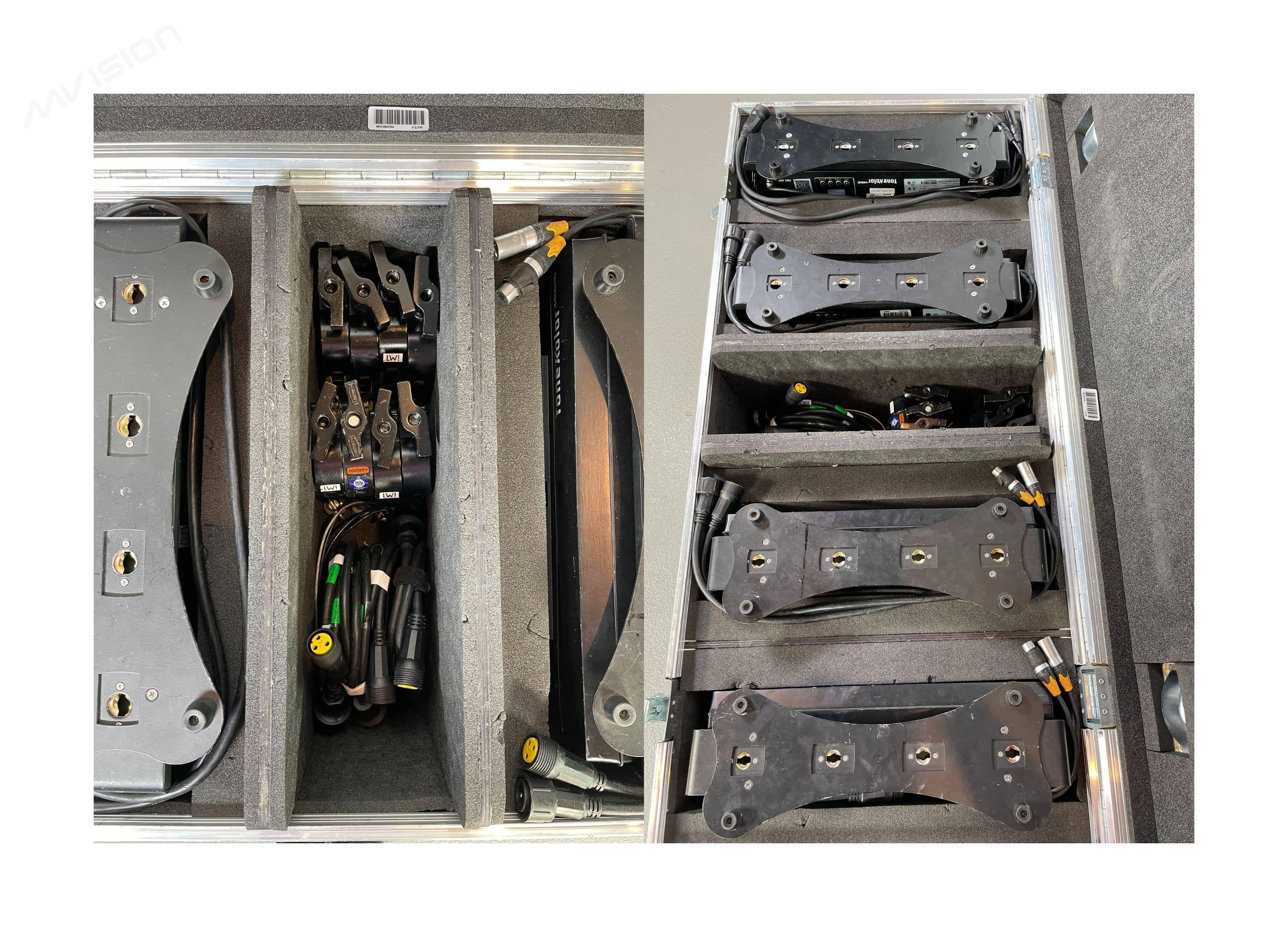 4  Projecteurs led flood FCW Tonekolor 4406-Starway