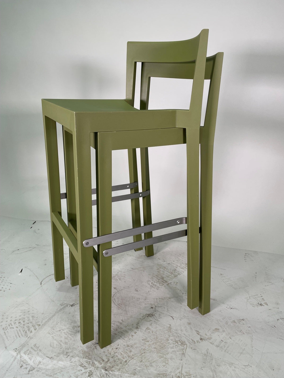 Tabouret Cubik Vert avocat