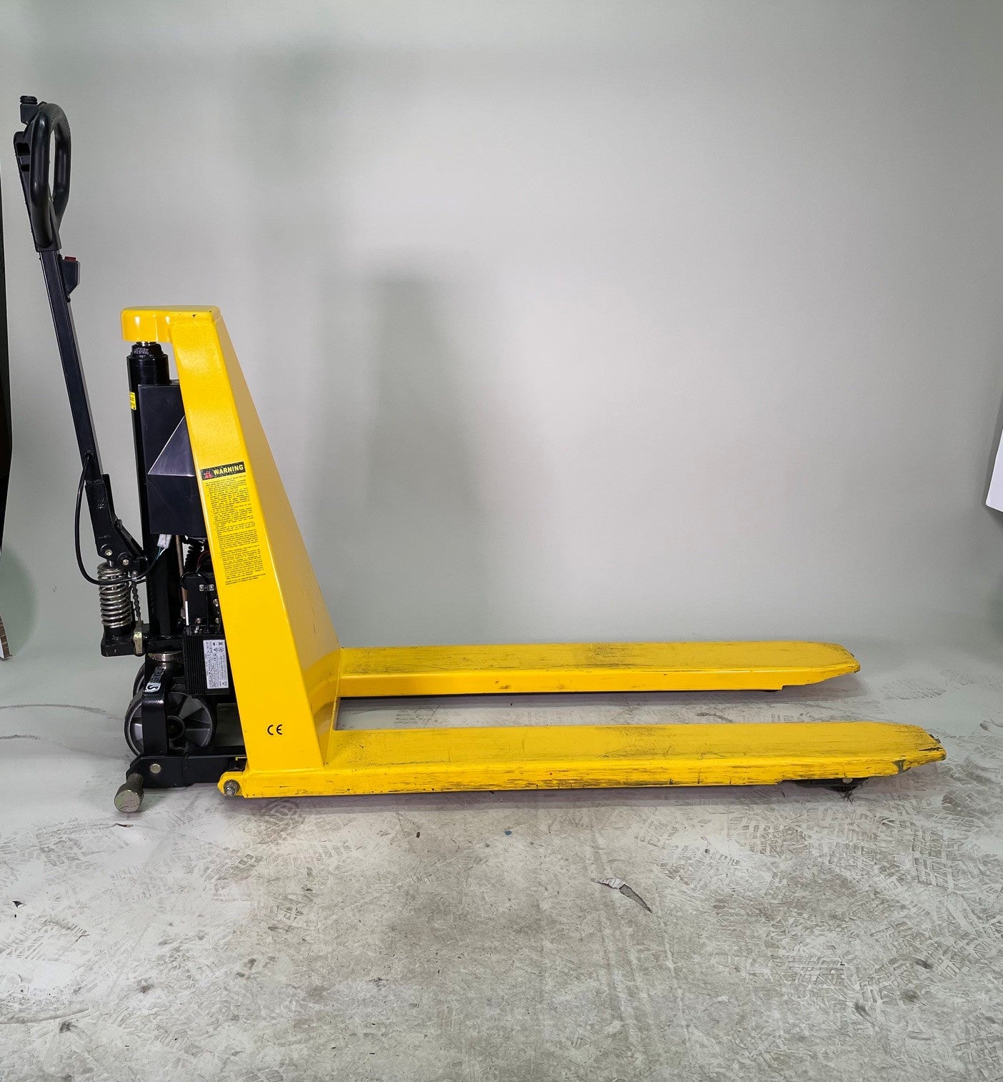 Transpalette manuel à  levée électrique 1000 kg – VENDU SANS BATTERIE
