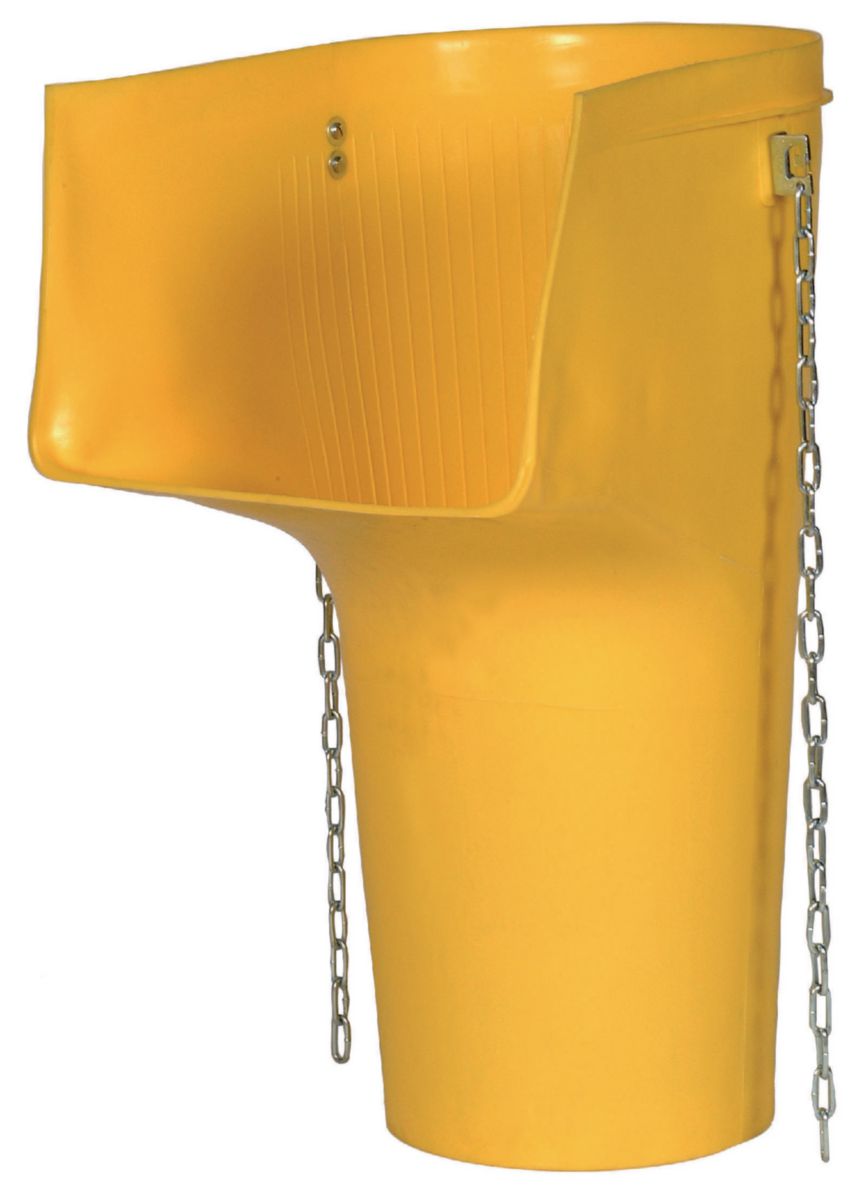 Trémie à gravats + goulottes à gravats