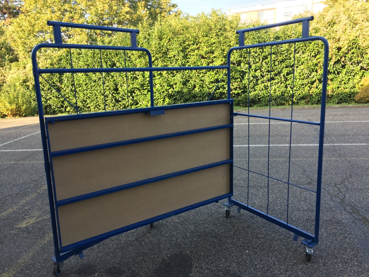 Chariot 2m*1,2m H2m pliable, empilable