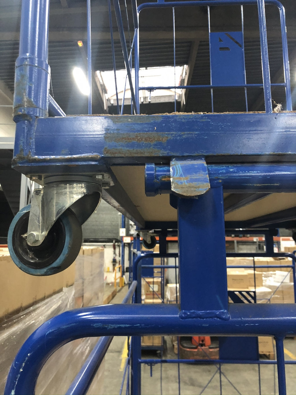 Chariot 2m*1,2m H2m pliable, empilable