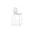Tabouret glamour blanc