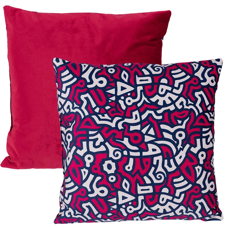 Coussin Kaméléon 45x45-– motif Arty
