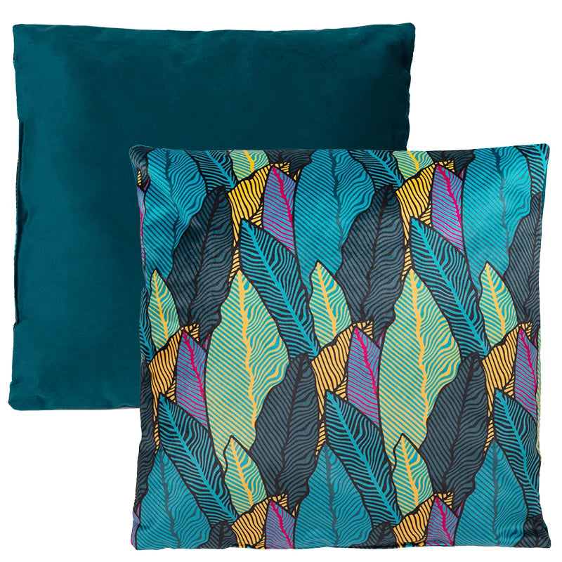 Coussin Kaméléon 45x45-– motif végétal