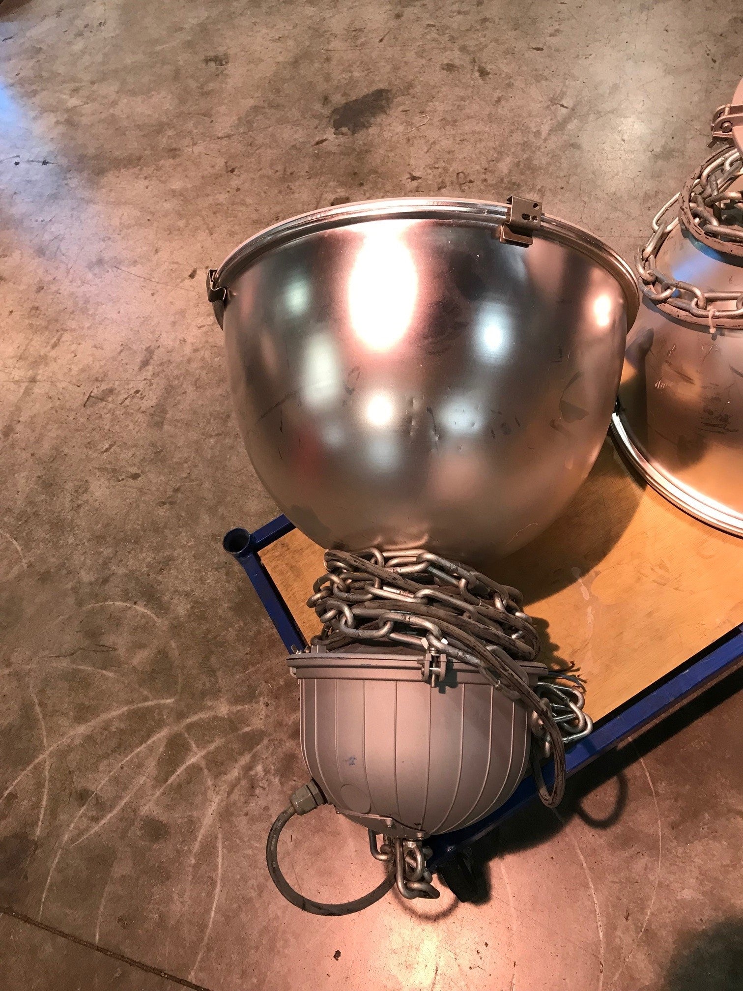 Lampe industriel vintage - Décoration