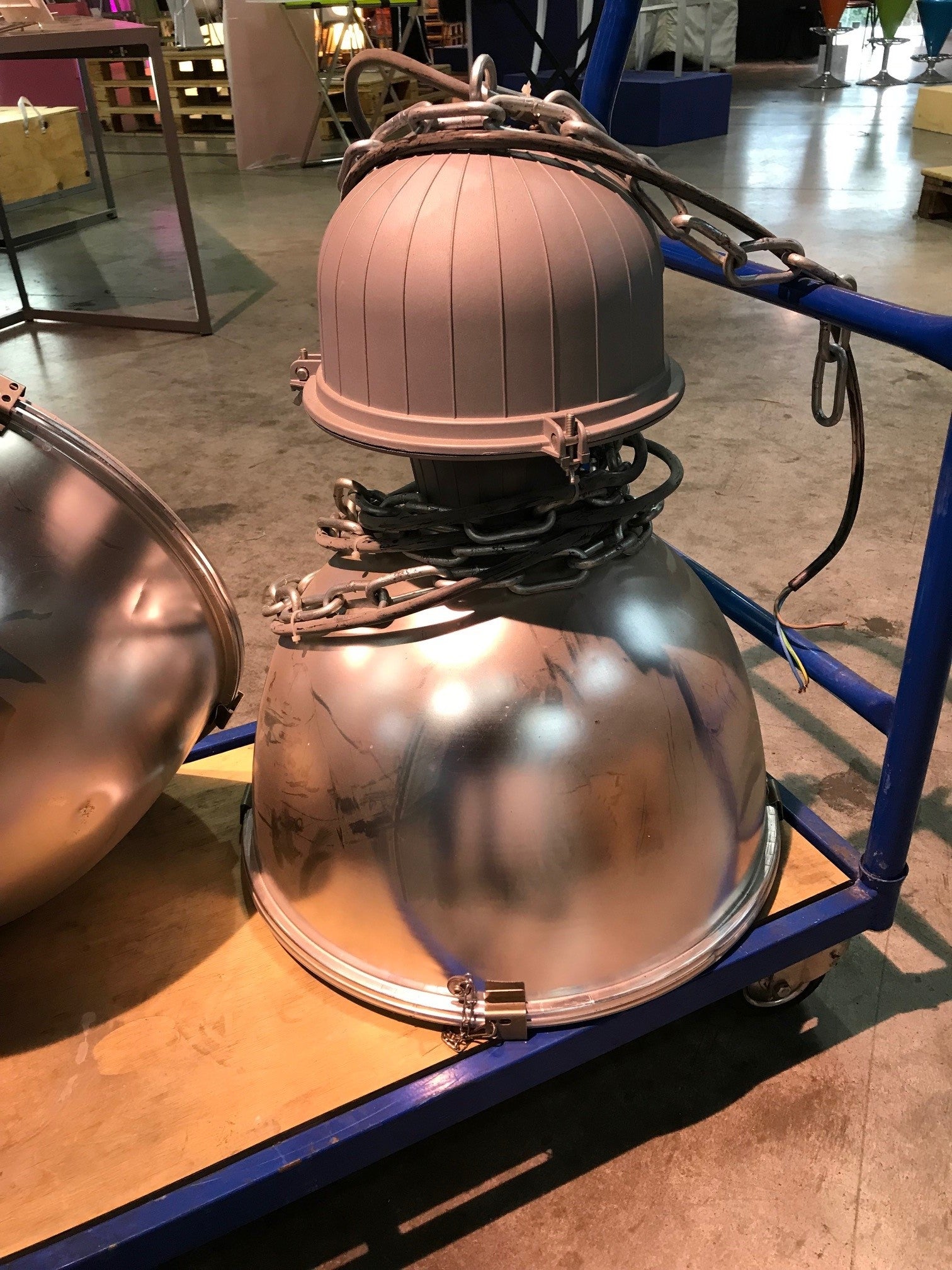 Lampe industriel vintage - Décoration