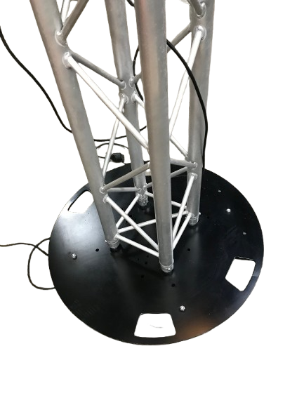 Totem avec 3 spotlights