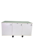 Meuble bas 3 portes verrouillables – Rangement bureau/atelier