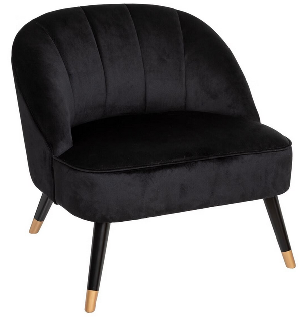 Fauteuil Tova noir