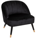 Fauteuil Tova noir