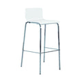 Tabouret boa blanc