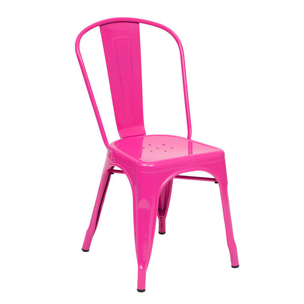 Chaise factory Rose foncé