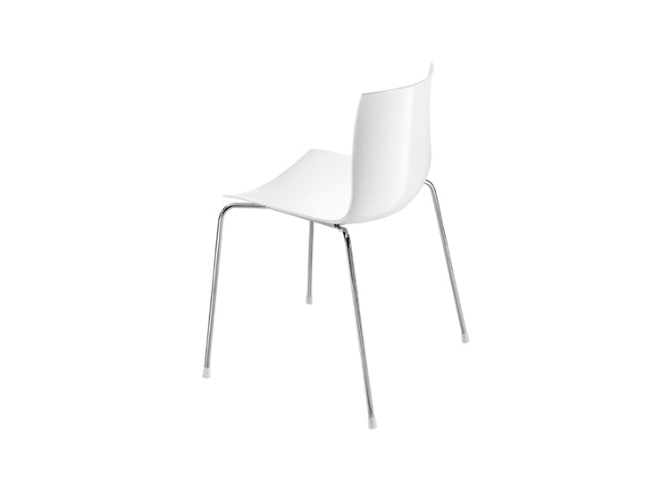 Chaise catifa blanc / blanc