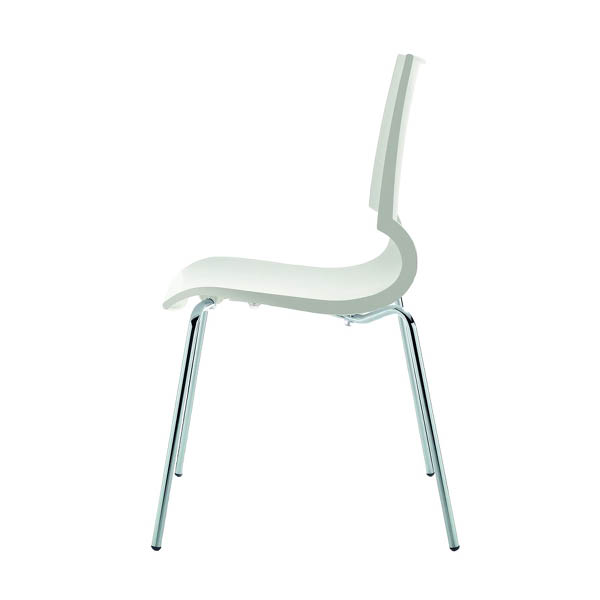 Chaise richer blanc