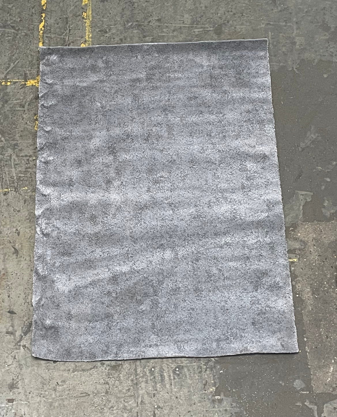 Tapis uni gris 243 x 170 cm