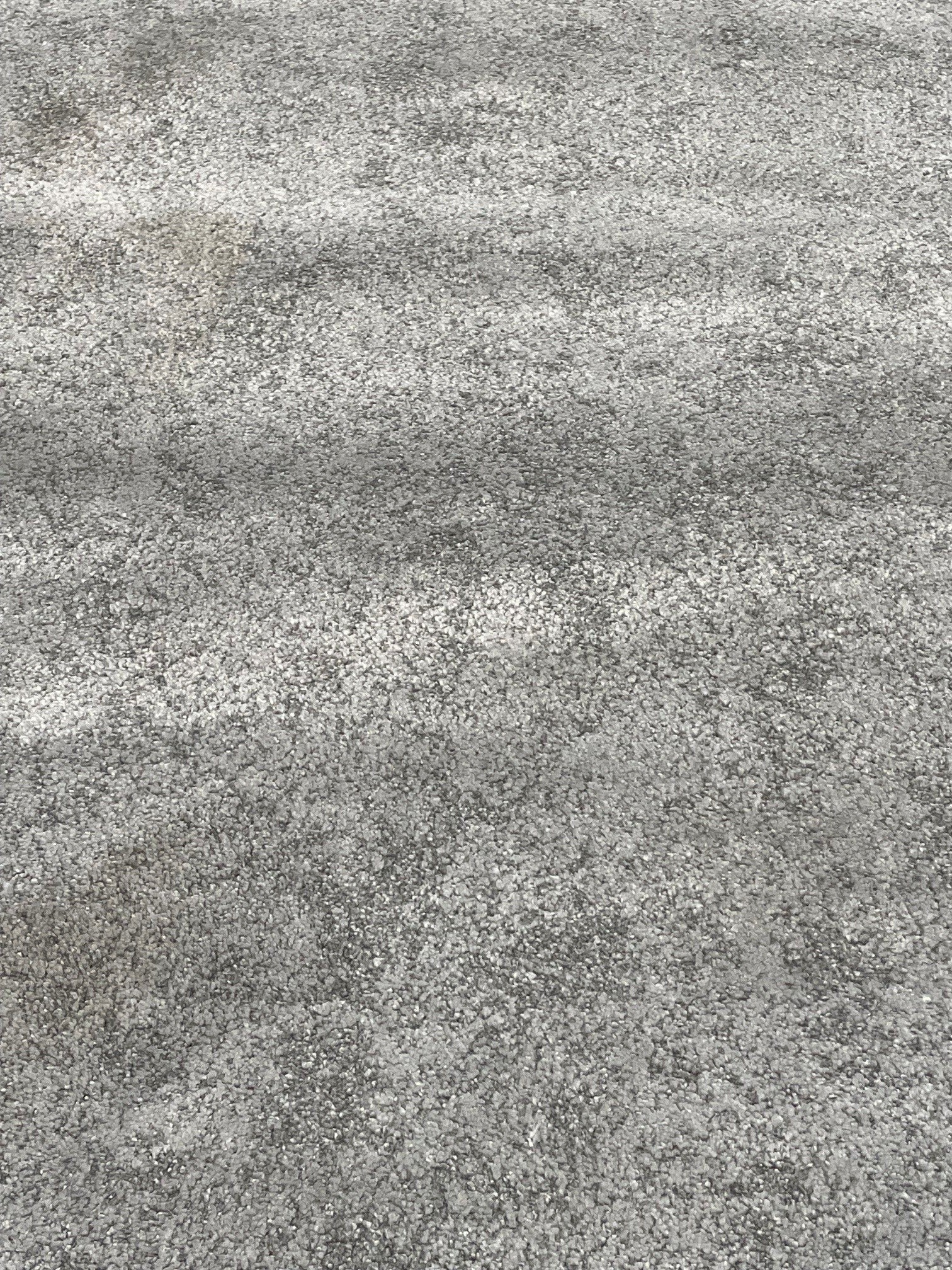 Tapis uni gris 243 x 170 cm