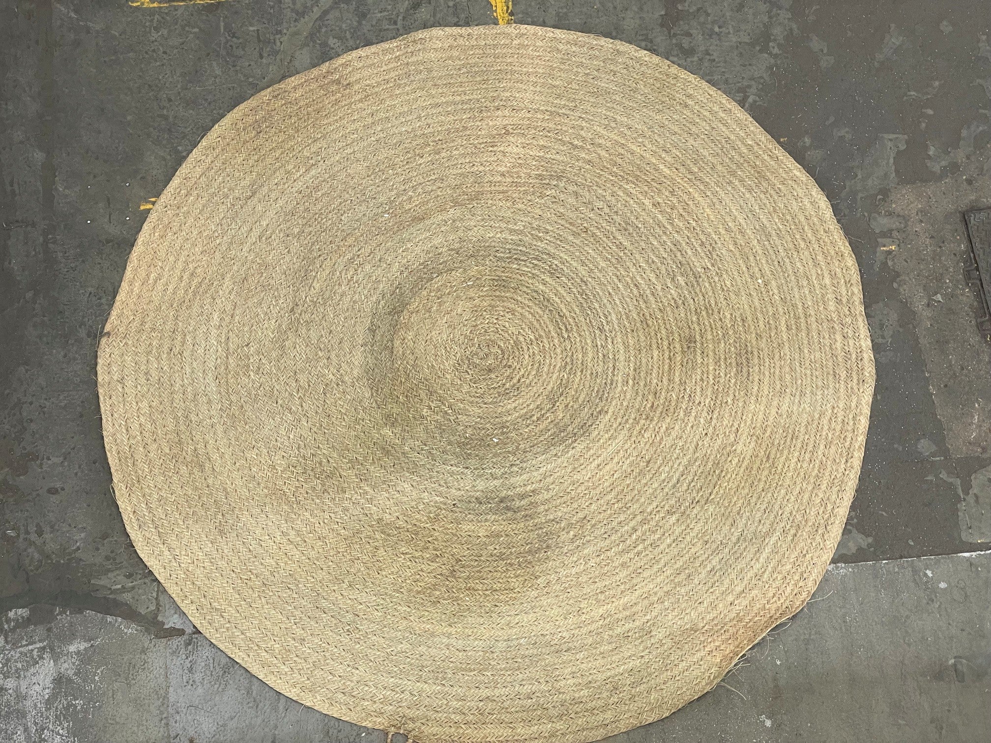 Tapis rond Ø300 cm en jute