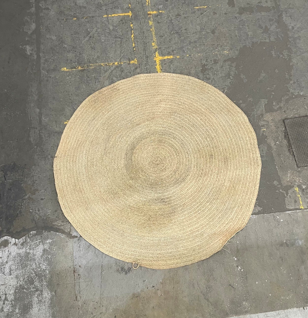 Tapis rond Ø300 cm en jute