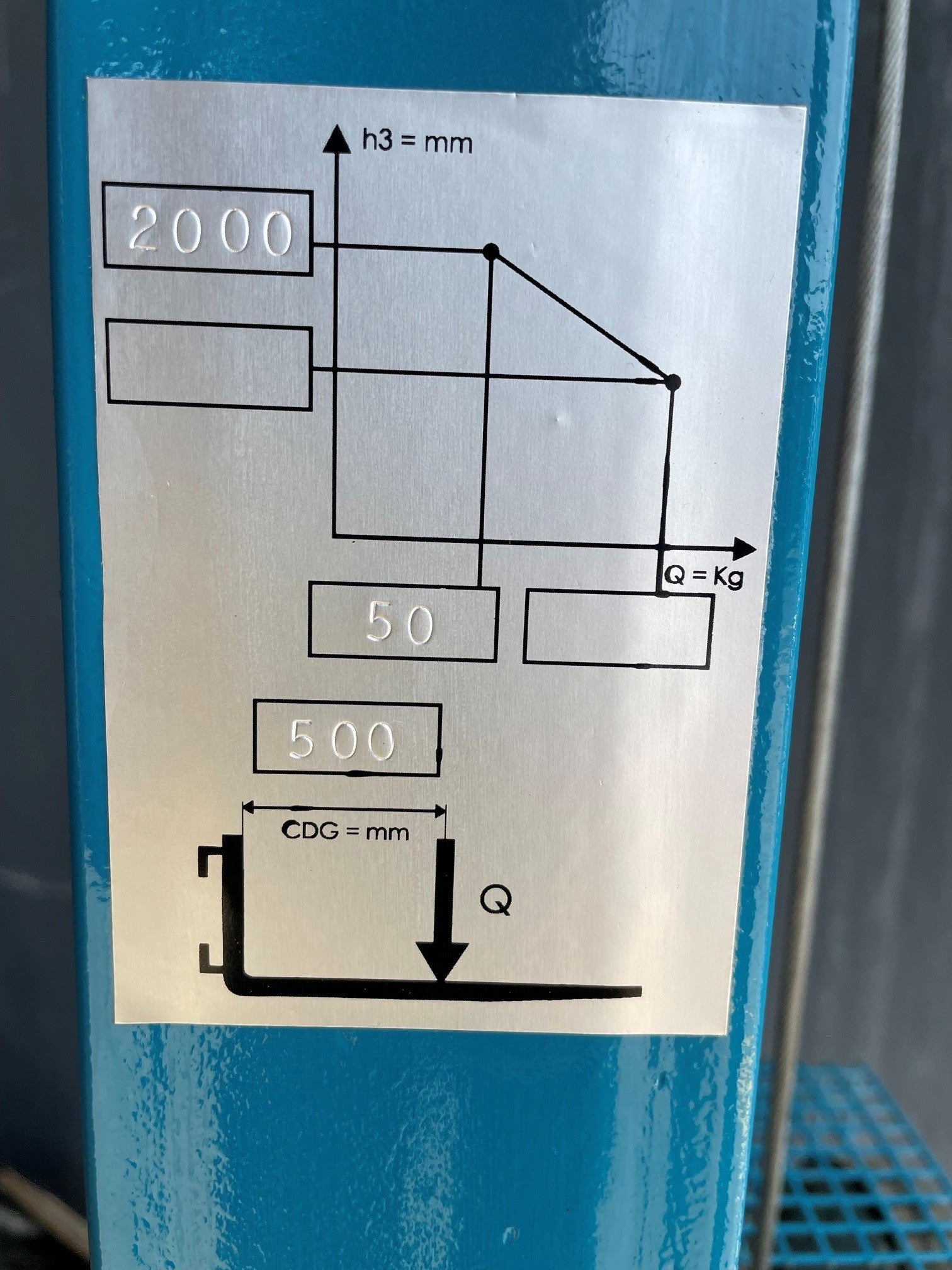 Gerbeur manuel à treuil MANUSUR