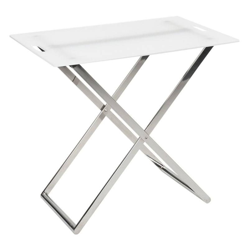 Desserte Kross inox - givré white