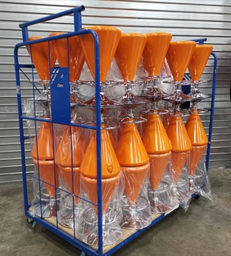 Tabouret isolant plastique orange 24kv - EPITOKO