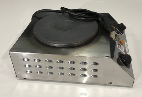 BROCK - Plaque de cuisson electrique portable - 1 feux - 1000w (1x ø 155  cm) - blanc